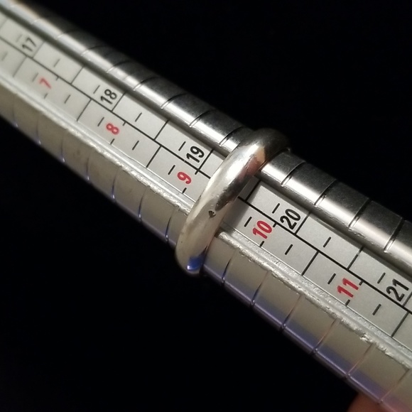 Round Brown Jasper Ring Twisted Rope Border - Picture 5 of 6